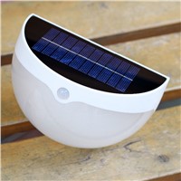 6 pcs Led Solar Power motion sensor  Garden Security Lamp Outdoor Waterproof Light