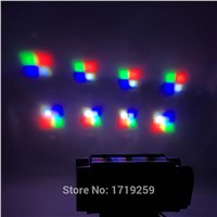 8x10W 4IN1 RGBW MINI LED Spider Moving Head Beam Light DMX Led Light  Beam Angle Led Stage Lights DJ Party Fast Shipping