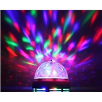 Professional Disco light E27 3W Dj Colorful Auto Rotating Par RGB LED Bulb Stage Lighting For Party Lamp HA10515
