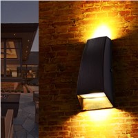 led wall lamp AC85-265V high power Modern Home lighting outdoor decoration Warm white LED wall Light garden hotel club 6W