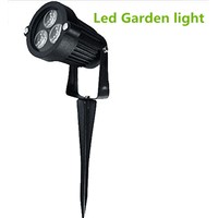 50pcs/lot Waterproof led garden light 3W AC85-265V IP65 outdoor led lighting led lawn lighting spotlight landscape