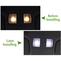 3PCS/Set Car reading lights dome lamps LED interior suitable For KIA RIO K2 2006-2012 For Hyundai solaris Verna