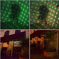 New Wall Lamp Outdoor Waterproof RG Projector Laser Lights Home Garden Landscape Xmas Party Holiday Buried Lighting OW-100RG