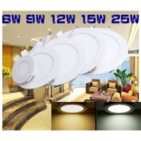 ceiling led panel light 3W 4W 6W 9W 12W 15W 25W LED Surface Ceiling Recessed Grid Downlight led lights for home