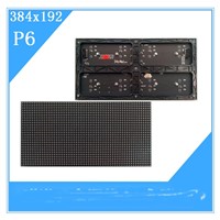 A P6 384*192mm 64*32   pixels Indoor 1/16 Scan 3in1 SMD RGB full color LED module for indoor P6 led display screen