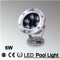 2pcs/lot  9W LED Fountain lamp Stainless steel IP68 Safety AC12V 24v  Swimming Pool/Ponds/Fountain colorful decorative lighting