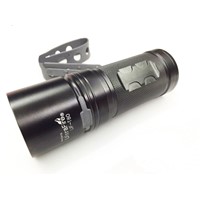 VUAN UF-T80 CREE XHP50 2500lm Stepless Adjusted USB Rechargeable LED Flashlight (3x18650)