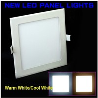 HOT!Ultra thin design 25W LED ceiling recessed grid downlight / Square panel light 225mm