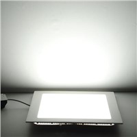 HOT! square panel light 225mm Ultra thin design 25W LED ceiling recessed grid downlight