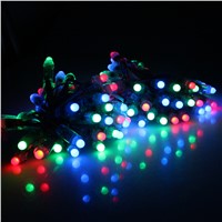 50pcs 12mm WS2811 Pixel LED Module IP65 Waterproof DC 5V Full Color RGB Addressable LED String Lights