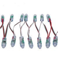 LED module WS2811 50 PCS LED full-color pixel DC5V 12 mm module IP68 waterproof lights advertising