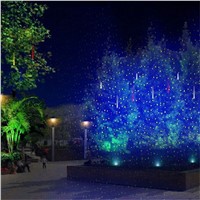 Remote Green Laser Blue LED Effect Outdoor / Indoor Projector Landscape Lights Garden Home Party Xmas Buried Lighting GOLF-100G