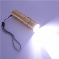 2000LM Mini Led Q5 Handy Waterproof Rechargeable USB Flashlight Torch Zoomable Torch Lamp 3 Modes Light For Outdoor Sports