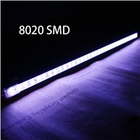 2pcs/Lot 50cm 36 Leds 8020 SMD LED Bar light  IP65 Waterproof DC12V Super Bright Hard Rigid Strip Bar Light