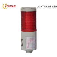 LTA-505: 1 Layer led signal tower light Alarm Industrial Emergency led tower light AC220V DC12V DC24V