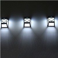 Motion Sensor Solar Powered Wall Mount LED Light Outdoor Garden Path Landscape Fence Yard Gutter Lamp Portable Lantern Lighting
