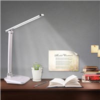 Portable Adjustable Desk Lamps Rechargeable 48 LED Lamp Beads Table Lamp Foldable White Temperature Changeable With Touch Dimmer