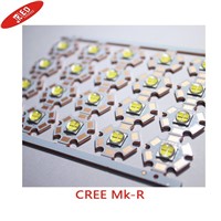 Cree Lamp MKR MK-R LED Emitter 1769LM 6000K 15W 12V White LED Chip Light with 20mm Copper plate