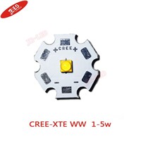 10pcs X Cree XTE XT-E 1-5W LED Emitter Warm White 3000-3200K;  Royal Blue 450-452nm LED with 20MM PCB