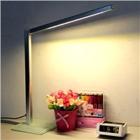 6W Foldable Metal Lamp Rechargeable LED Reading Desk Table Lamps Light Energy Saving Lighting For Study Room Bedroom Reading