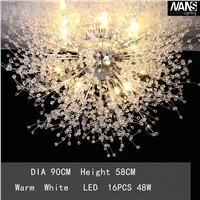 NANS Freeshipping Creative lucency Acryl G4 ceiling lamp dandelion personality modern dining room led ceiling  bedroom lights