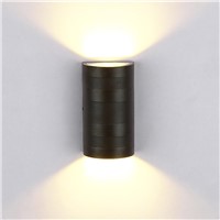 Modern LED outdoor wall lamp Porch light COB 6w Waterproof IP55 for garden decoration up and down beam wall sconce 1150