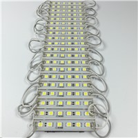 20PCS 5050 SMD 6LEDs LED Module Pure White Waterproof Light Advertising lamp DC 12V For Sign letters