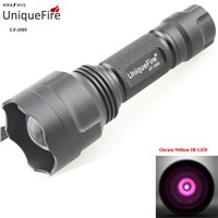 UQ 1505 940nm Infrared Red Zooming IR Flashlight (1 x 18650)