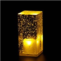 Modern Fashion Creative K9 Bubble Crystal RGB Chargeable Led Table Lamp for Bar Restaurant Crystal Night Light 1328
