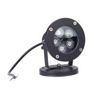 5W 5LED Lawn Lamp Spotlight Waterproof Outdoor Garden Pond Park AC85-265V