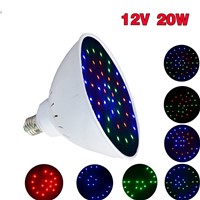 12V/20W Swimming Pool LED Light E26 Base For Pentair Hayward Fixture RGB Color Changing Light Bulbs US Local Shipping