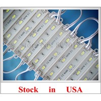 SMD 5730 waterproof LED module back light backlight for letter sign 3*SMD5730 1W 100lm IP66 75mm(L)*12mm(W) CE ship from US