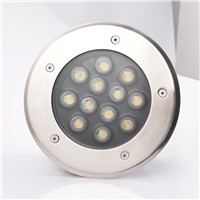 Outdoor Recessed LED Lighting 12W Round Underground Lighting Fixtures AC85-265V LED Exterieur Encastrable Spot LED Exterieur Sol