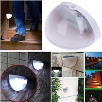 Waterproof 6 LEDs Wall Light Light Sensor&amp;amp;amp;Motion Sensor&amp;amp;amp;Voice Sensor Solar Power Panel lights Outdoor Garden Wall Lamp Lighting