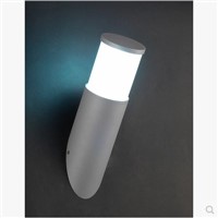 Silver Modern Simple Outdoor LED Wall Lamp For Courtyard Porch Light Buiten Verlichting Outdoor Lighting