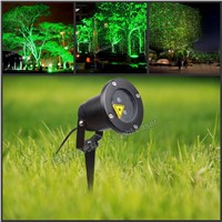 Remote Control Outdoor LED Garden Lights IP65 Waterproof Green laser 30mw Red laser 100mw LED Lawn Light Lamp For Garden Light