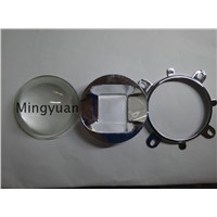 20W high-power LED light warm white is 12-14V + LED 44mm Lens + Reflector Collimator + Fixed Bracket
