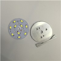 10pcs Small round light board 6 V strips light plate 50 mm circular lamp board led small round light board 5 W