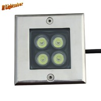 Underground  Light  Square 4w 1W High Power LED optional colorY/WW/NW/CW AC85-265V bar/stage/garden floor outdoor lighting