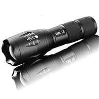 Powerful LED Flashlight CREE XM-L T6 LED Torch Zoomable Flashlight Tactical Flashlight For Camping Hiking Fishing Biking