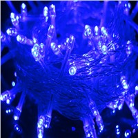 Corded 10M 100LED Waterproof Holiday String Lights for Home Decoration, Wedding Birthday Christmas Party Fairy Rope Lights