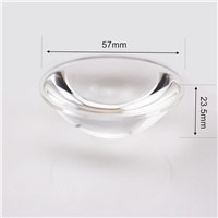 3pcs 20W high-power LED light warm white is 12-14V + 3pcs LED 57mm Lens + Reflector Collimator + Fixed Bracket