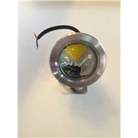 1pcs10W Convex Lens 12V Warm white LED Underwater Light Waterproof IP65 Fountain Pond Landscape Lighting Led Swimming Pool Light