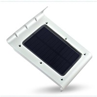 2016 New Arrival IP65 Motion/ Sound/ Ray 3 In 1 Sensor 16 SMD LED Solar Powered Outdoor Garden Wall Lamp Waterproof  Solar Light