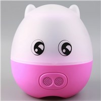 Hot sale 5 colors Romantic Rotating Projection Lamp Star Master LED Night Light With Speaker cute pig night light