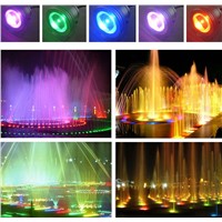 16 Colors 15W RGB 12V LED Underwater Fountain Light for Ponds Swimming Pool Aquarium Tank LED Light Lamp Waterproof with Memory