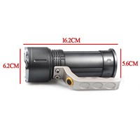 2000 lumens Cree Q5  torch handlamp waterproof torch led flashlight camping lamp lanterna flashlight with 2X18650 battery charge