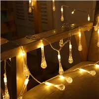 Marriage room layout fairy lights LED lights droplets bubble Festive string lights Christmas tree Wedding decorative lights