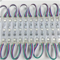 DC12V 5050 3Leds LED Module IP65 waterproof 5050 RGB led modules lighting led backlighting for Channel letter 1000pcs/lot