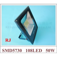 SMD 5730 LED flood light floodlight spot light lamp outdoor 50W SMD5730 108LED (108*0.5W) AC85V-265V waterproof IP65 CE